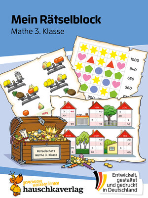 cover image of Mein Rätselblock Mathe 3. Klasse